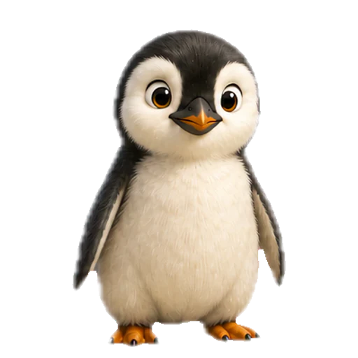 Pipipong Official Penguin in the idle state